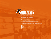 Tablet Screenshot of goncalvesreidopiso.com.br